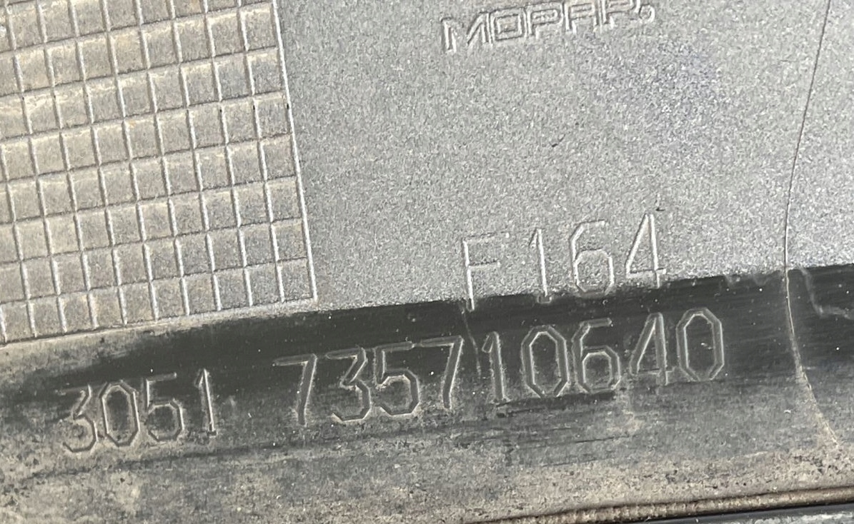 LPA352 FIAT 500E 2020- moulding threshold right 735710640