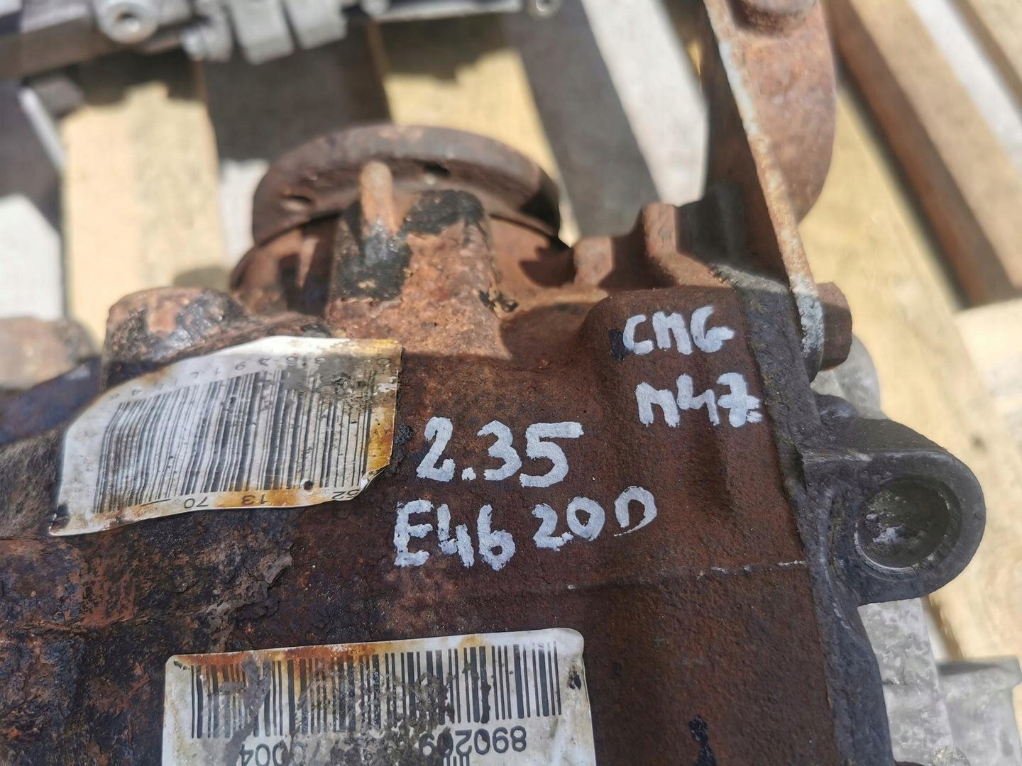 diff differential rear part BMW SERIA 3 E46 2.0D 150KM M47 7525201 2.35