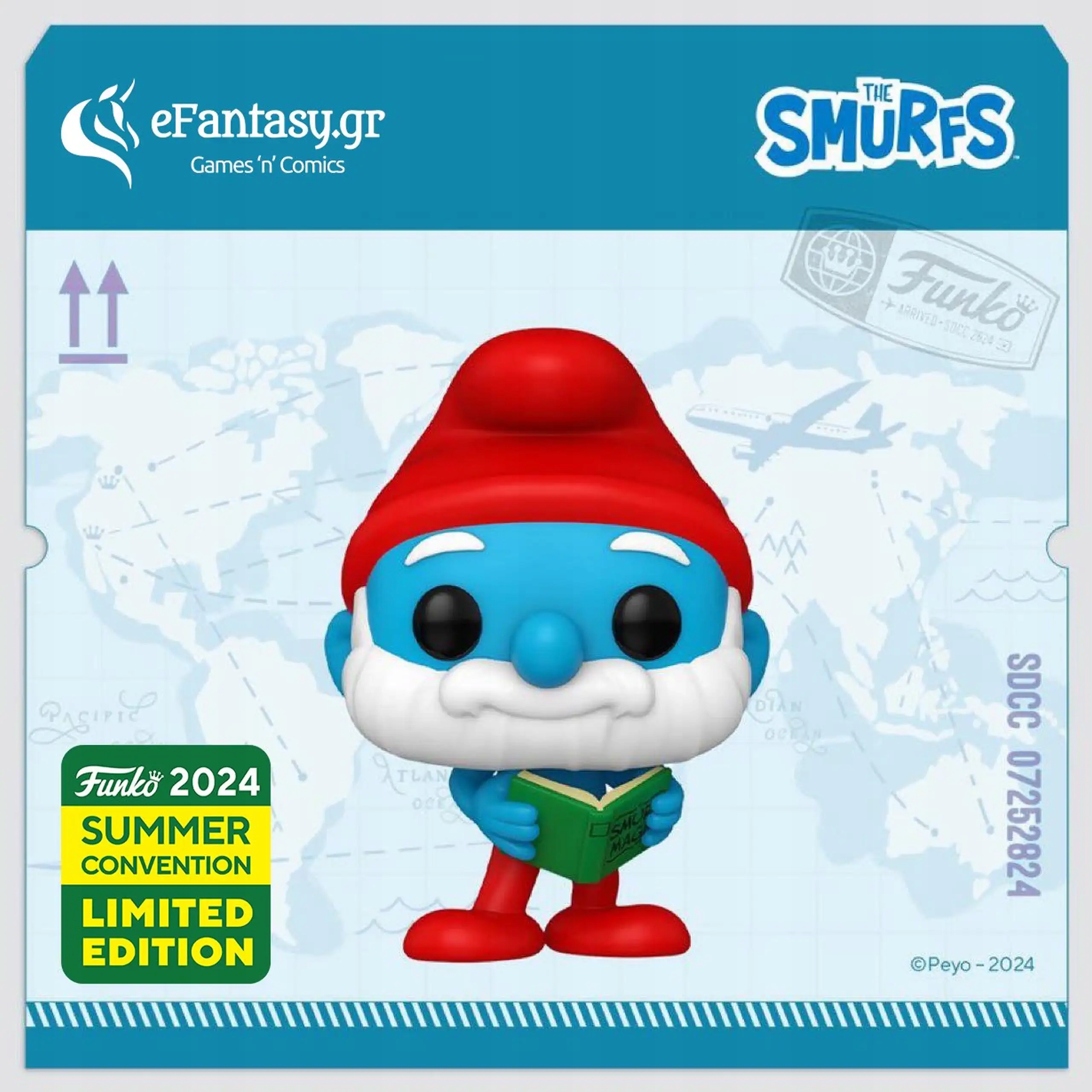 Funko Pop! Šmoulové Papa Šmoula #1525 (exkluzivně pro Sdcc 2024)