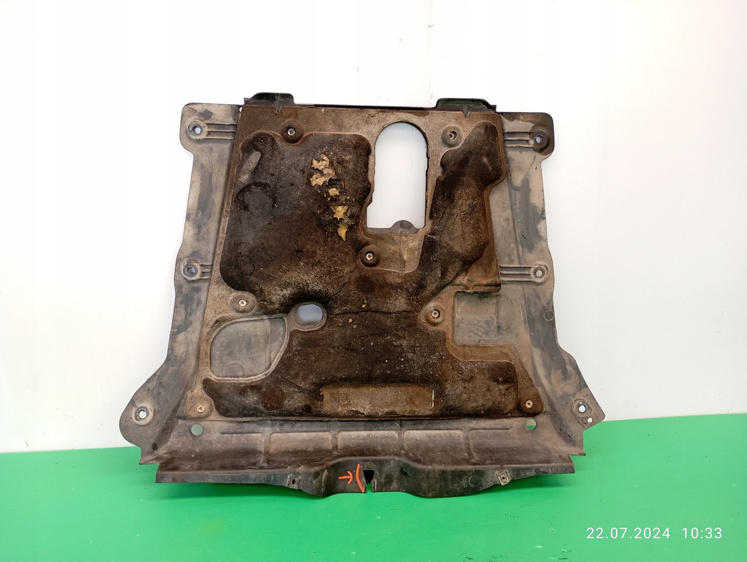 PŁYTA OSŁONA POD SILNIK DACIA DUSTER II