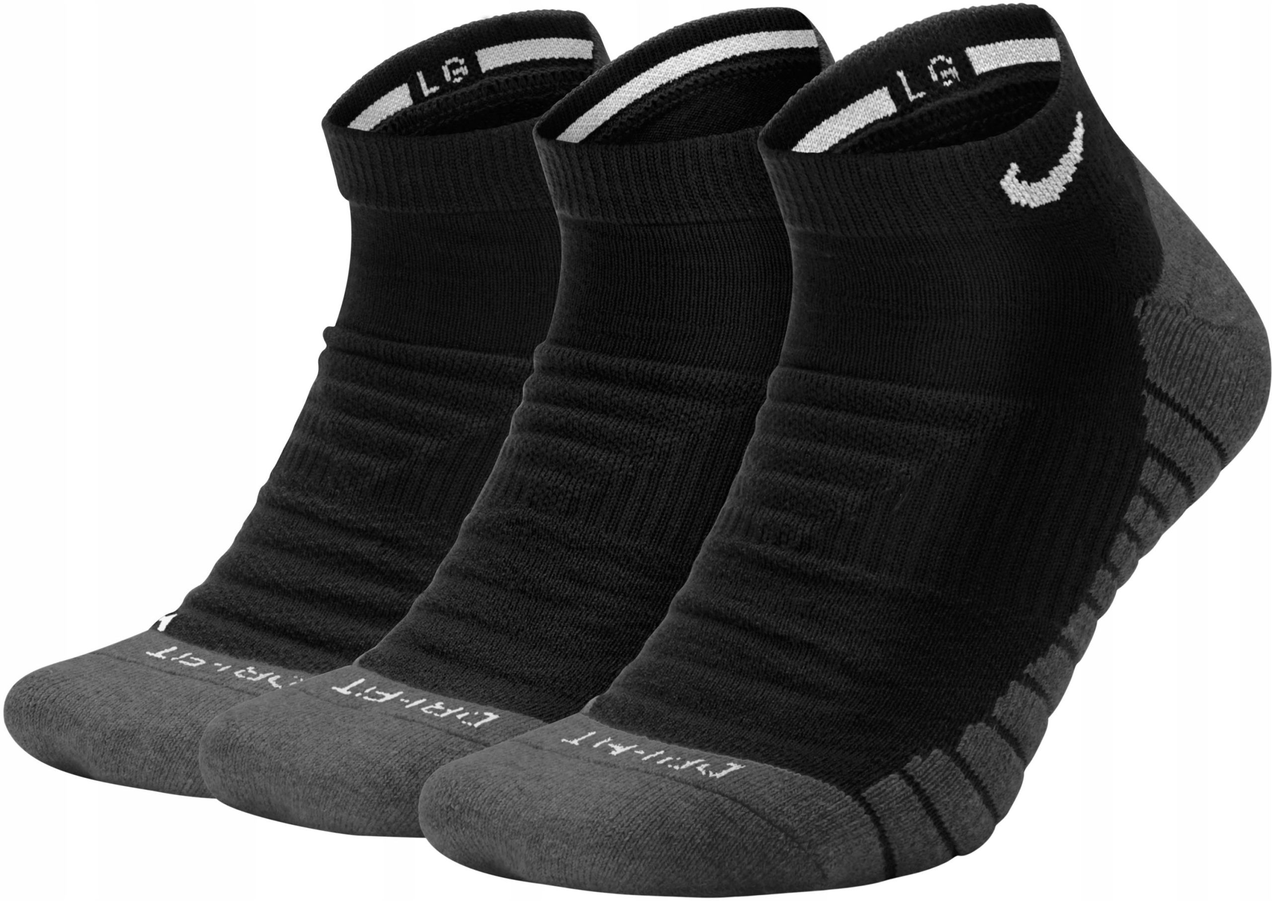 Skarpety Nike Everyday Max Cushion No-Show Socks, 3 pary, rozmiar XL