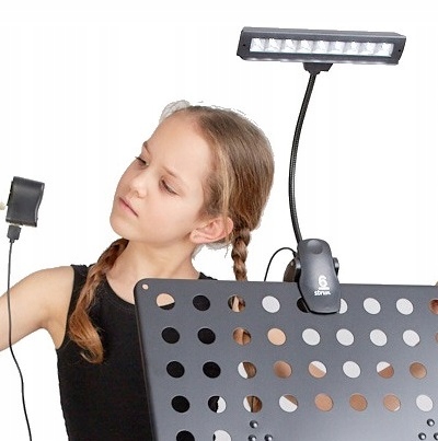 

Lampka Led Pulpit Oświetlenie Nut Baterie Lub 230V