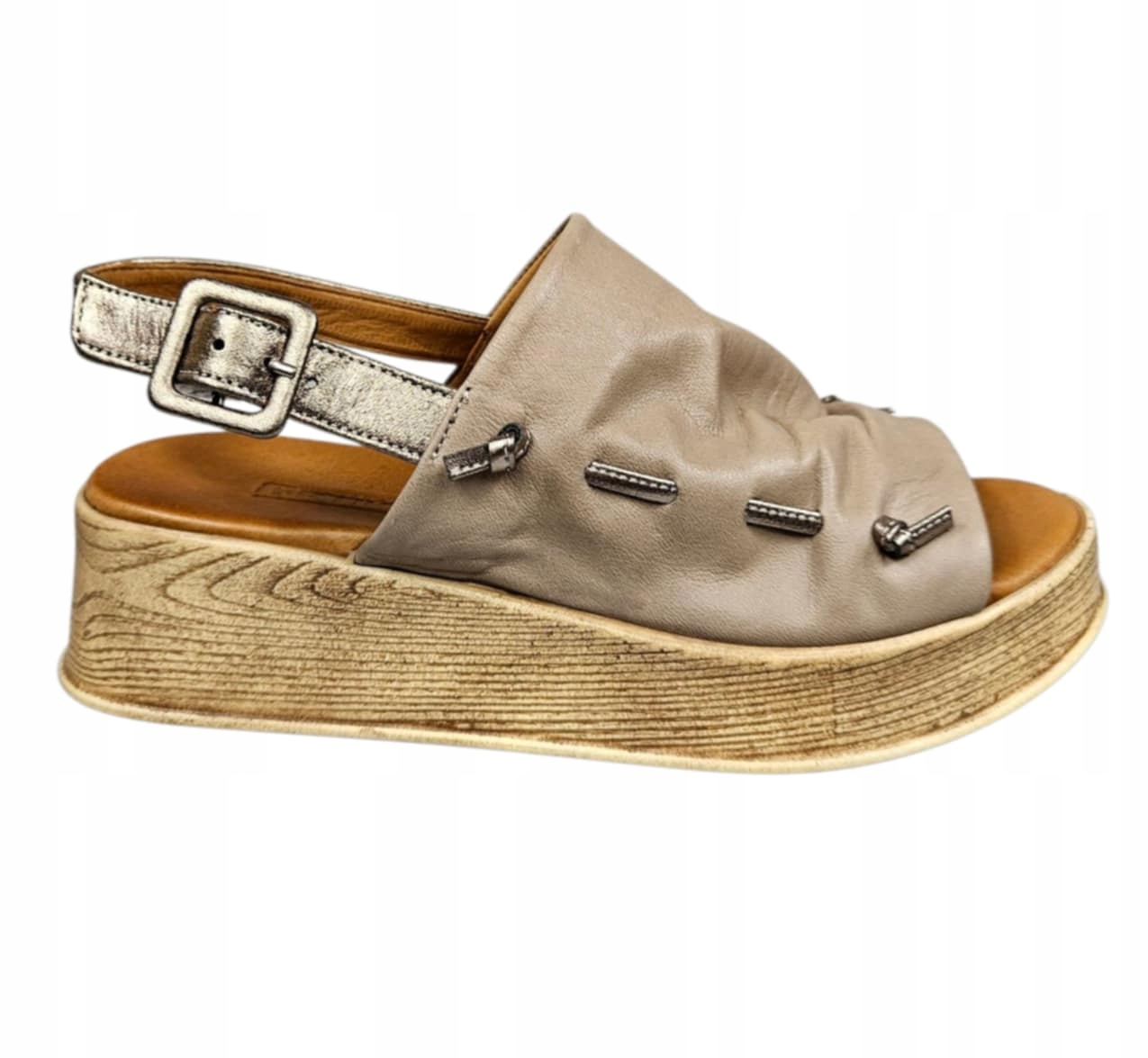 Artiker Sandály Na Platformě 56C0277 Béžové vel.36