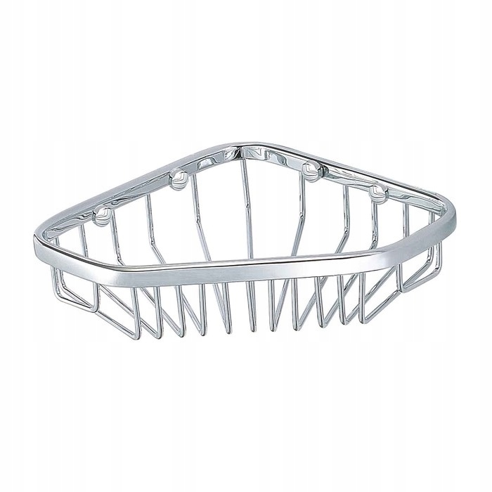 Rohový sprchový koš 16 cm Stella Classic Chrom