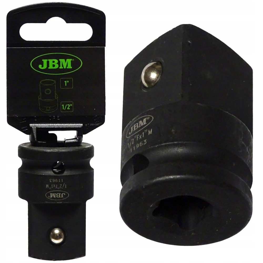 Redukcja adapter udarowy w1/2' na z1' CR-Mo, Jbm-h
