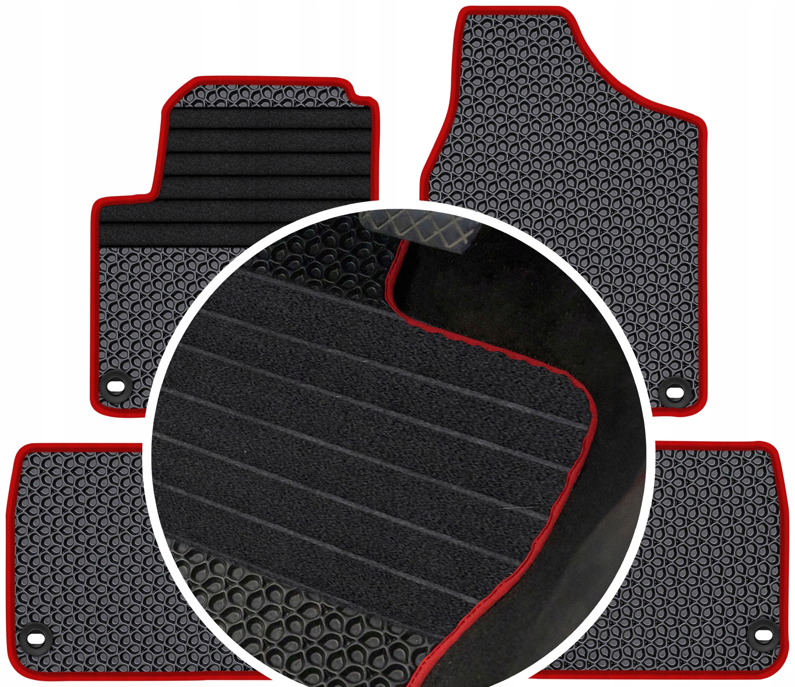 Ford Galaxy I 5os 1995-2006 Gumové rohože Eva Eternity Posilnenie XXL