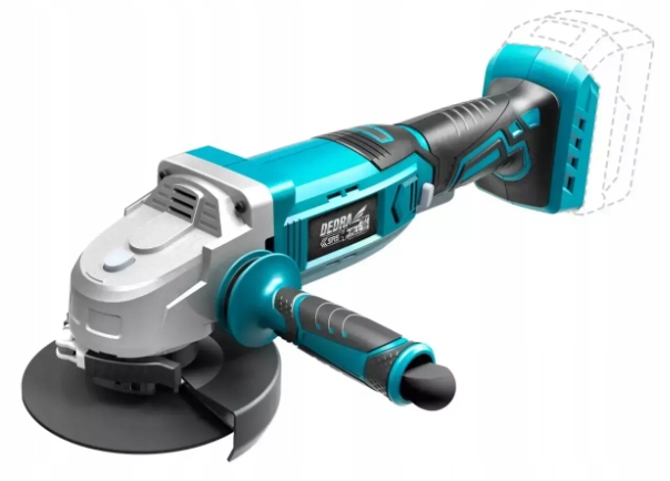 Szlifierka kątowa akumulatorowa, długa 18V, DEDRA SAS+ALL DED7051 125mm, 8500 obr/min