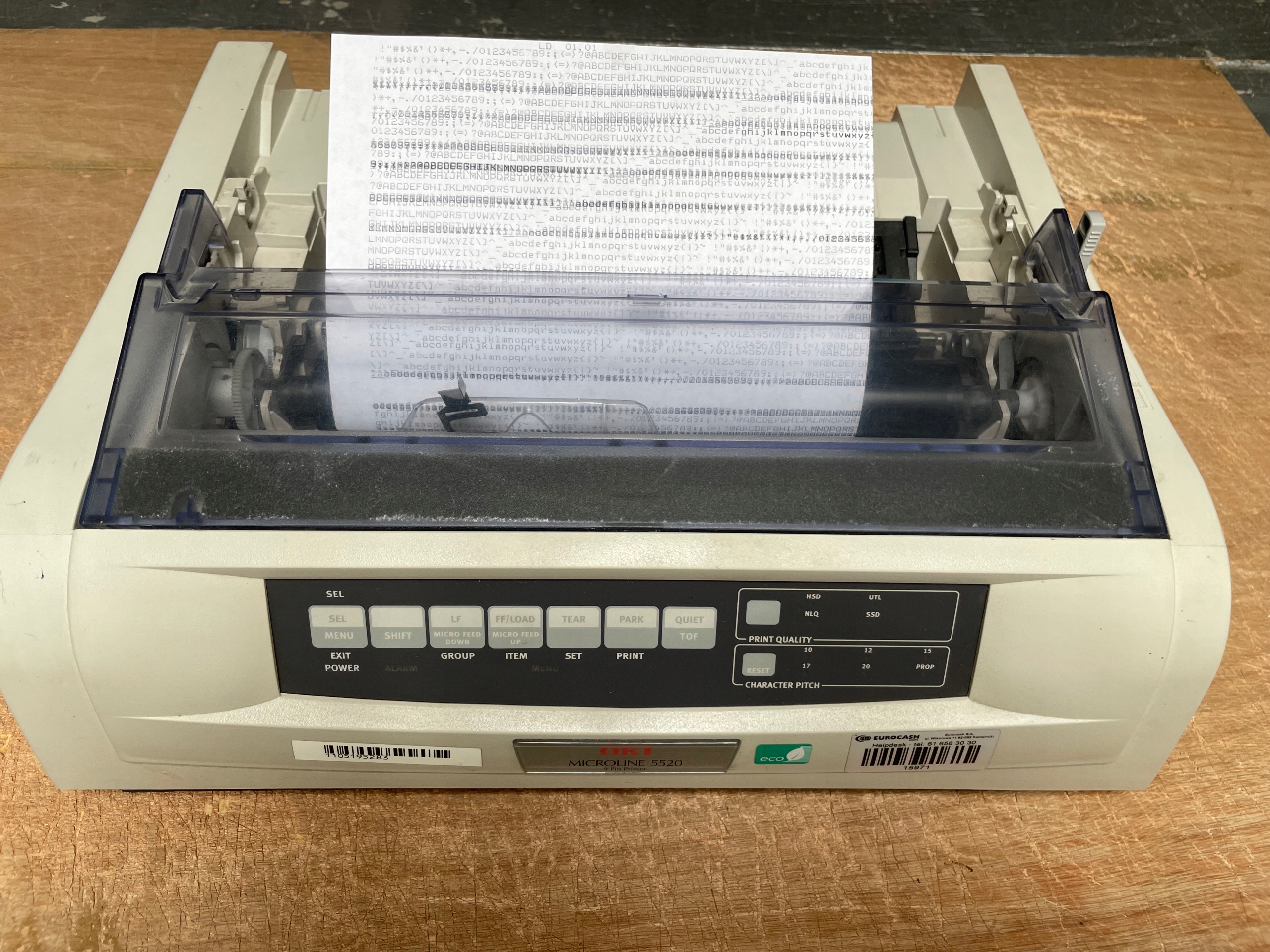 OKI 5520 NA CZĘŚCI ßbR