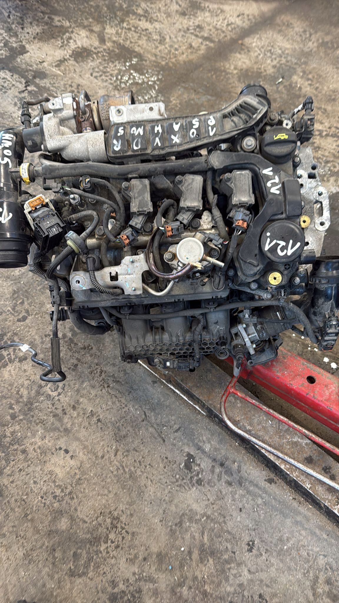 engine complete CITROEN PEUGEOT HN05 PSA 10XVDR 40TYSKM
