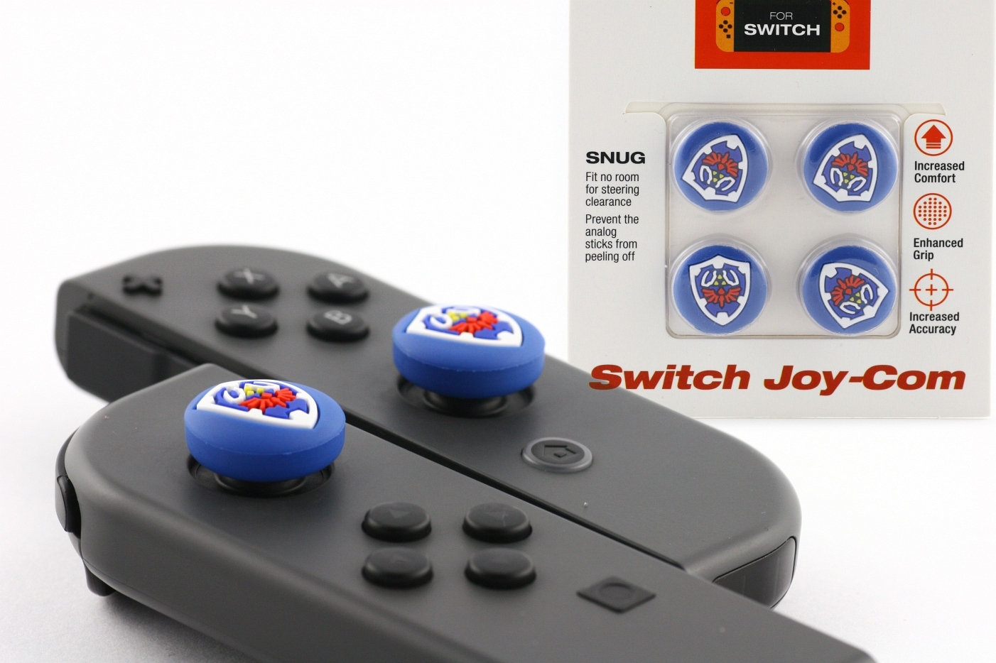 

4x Gumki Nakładki Na Analogi Joy-con Switch Zelda