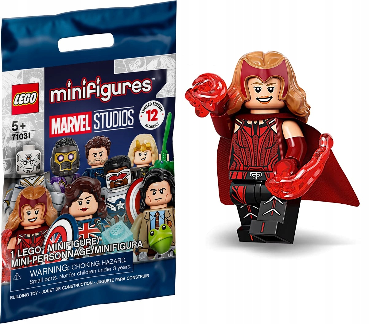 Lego 71031 Minifigurky Marvel Šarlatá Čarodějnice Č.