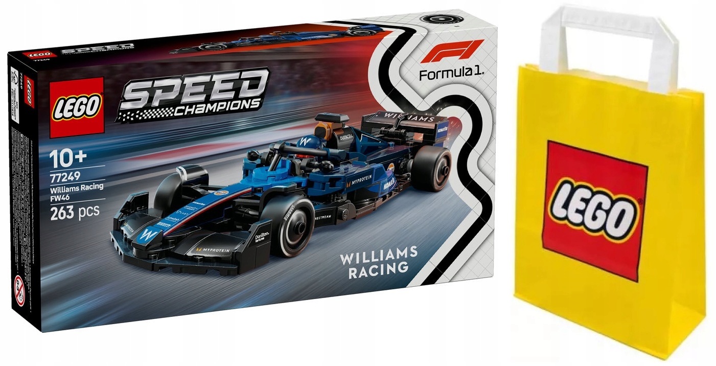 Lego Bolid F1 Speed Champions Wyścigowy Samochód Zestaw Zabawka Dla Dzieci