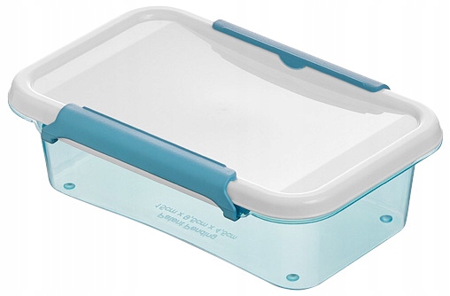 

Pojemnik plastikowy na żywność z pokrywką 350ml