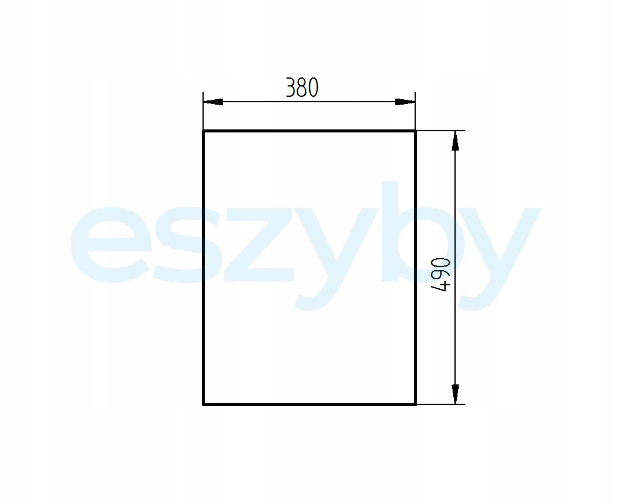 sklo nabíječka Cat G H spodní dveře 185-7525