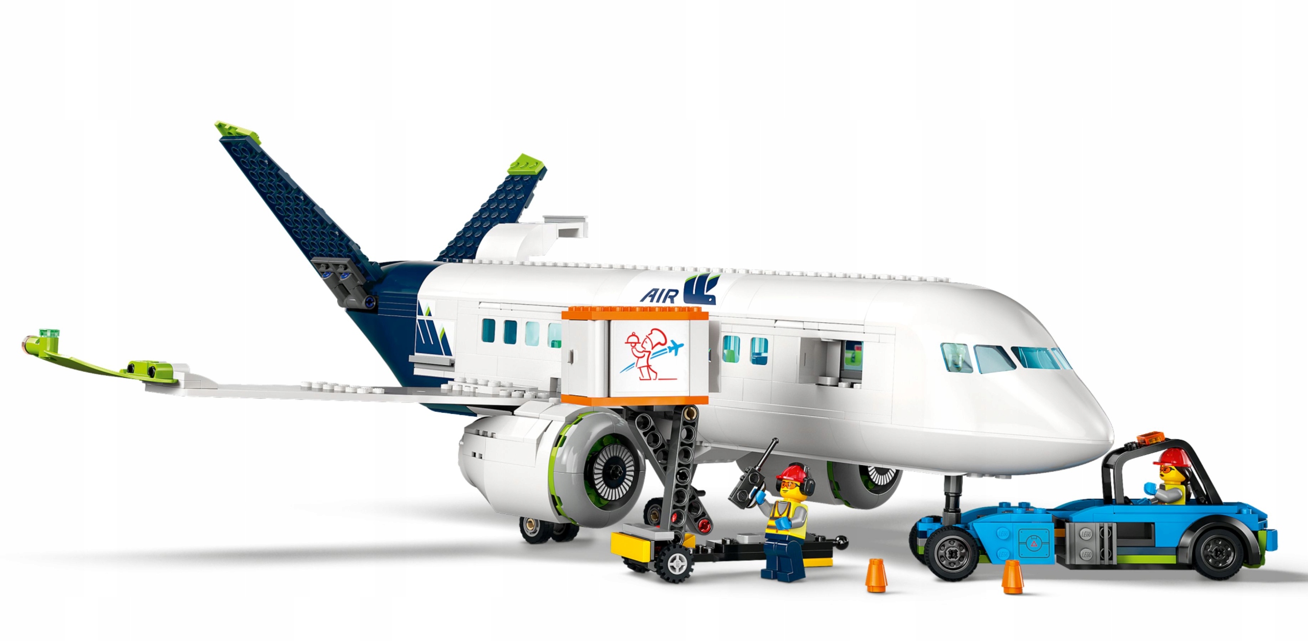 Lego CITY 60367 Samolot pasażerski Bohater LEGO City