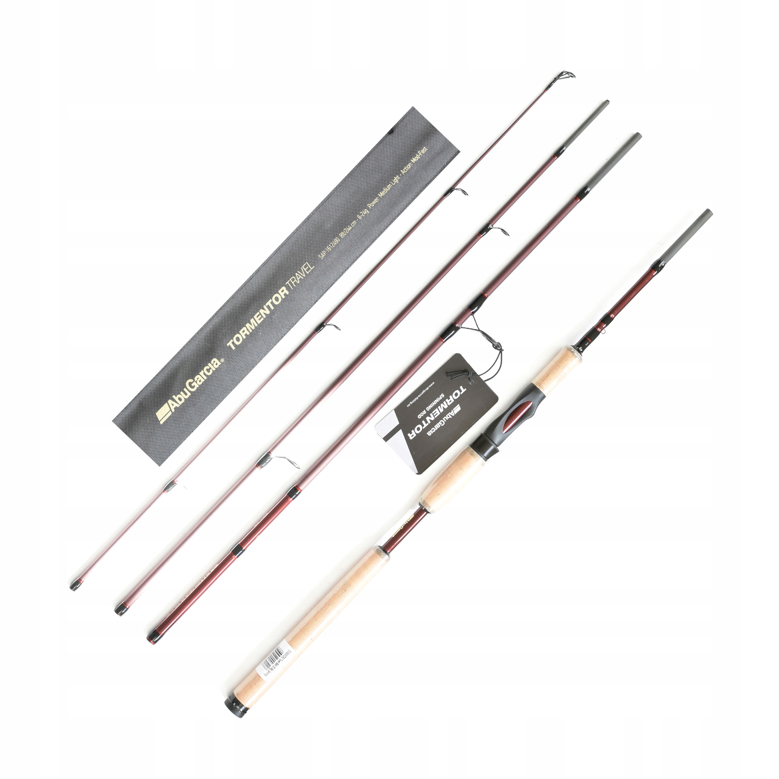 Wędka spinningowa Abu Garcia Tormentor 2 Travel Spinning 2,44m 8-24g