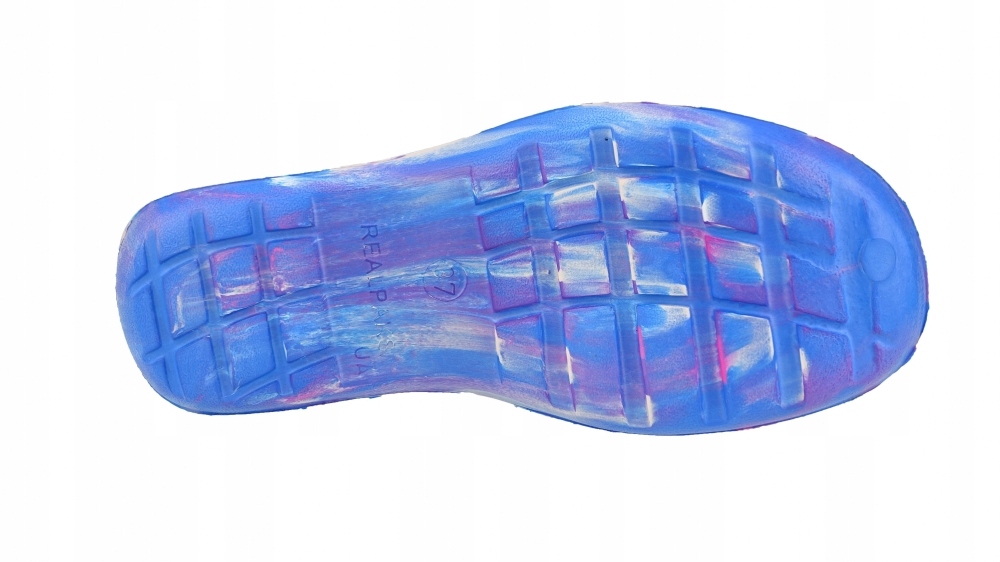 KALOSZE DAMSKIE PIANKOWE OGRODOWE KRÓTKIE BARDZO LEKKIE LACZKI Długość wkładki 26.8 cm