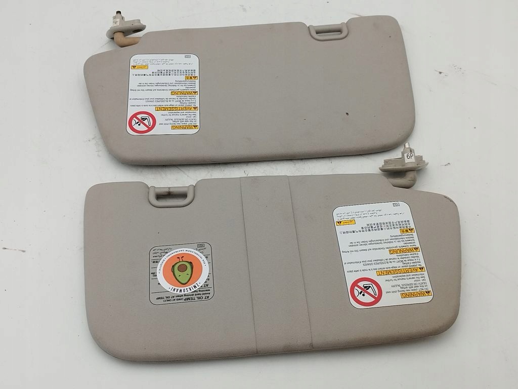Subaru Impreza III 3 GH covers przeciwsloneczne left and right