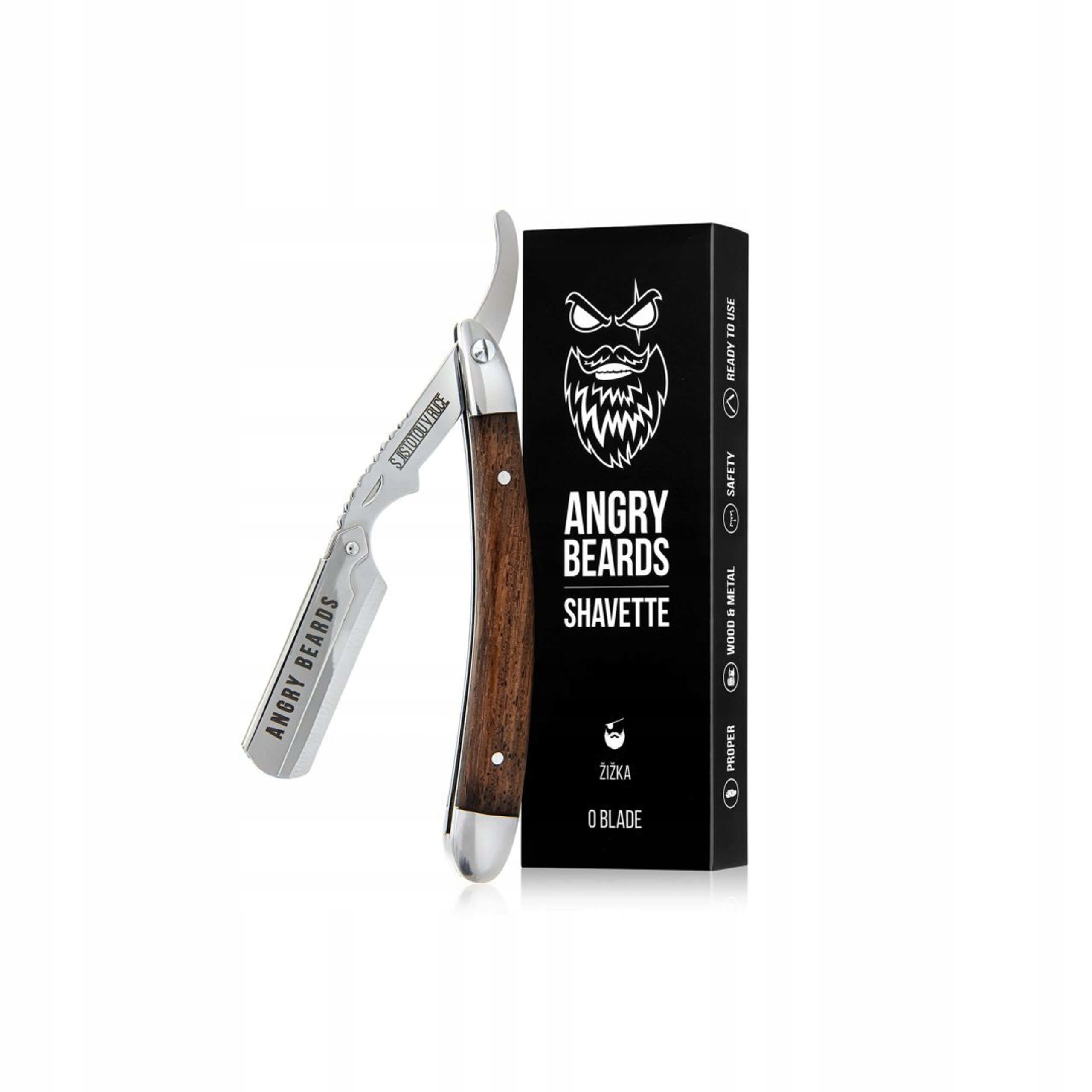 

Angry Beards Shavetta Zizka brzytwa do golenia