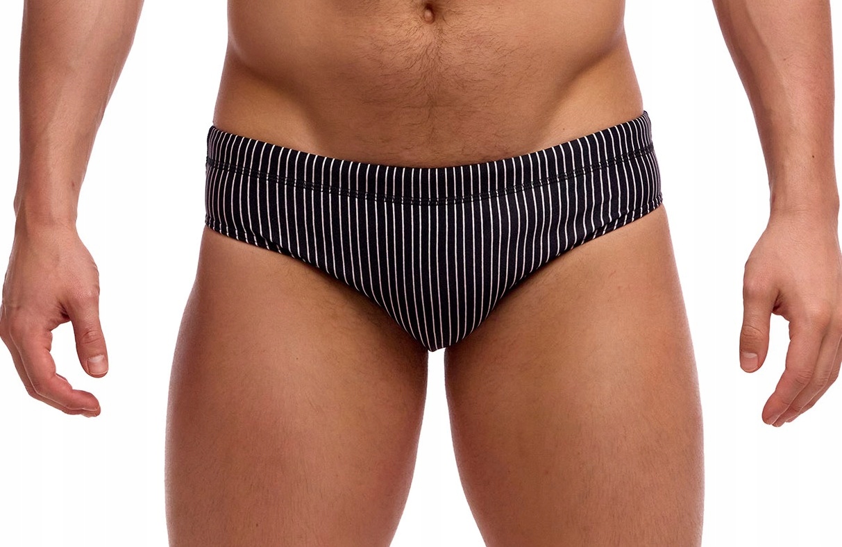 Pánské plavky Funky Trunks Pin Stripe slipy M (UK34)