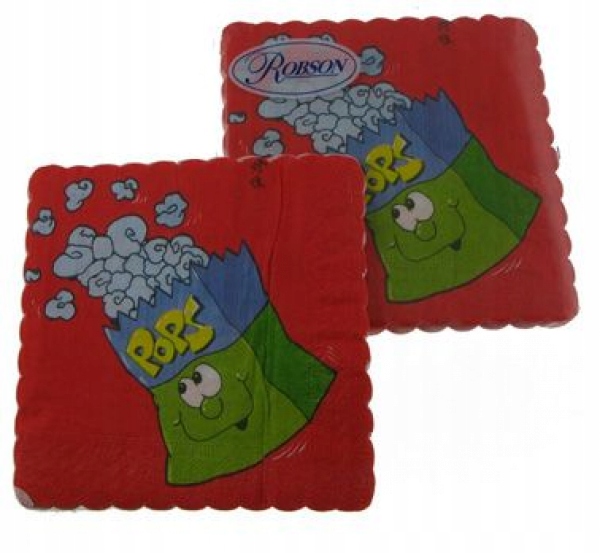 Serwetki 15x15cm Pops