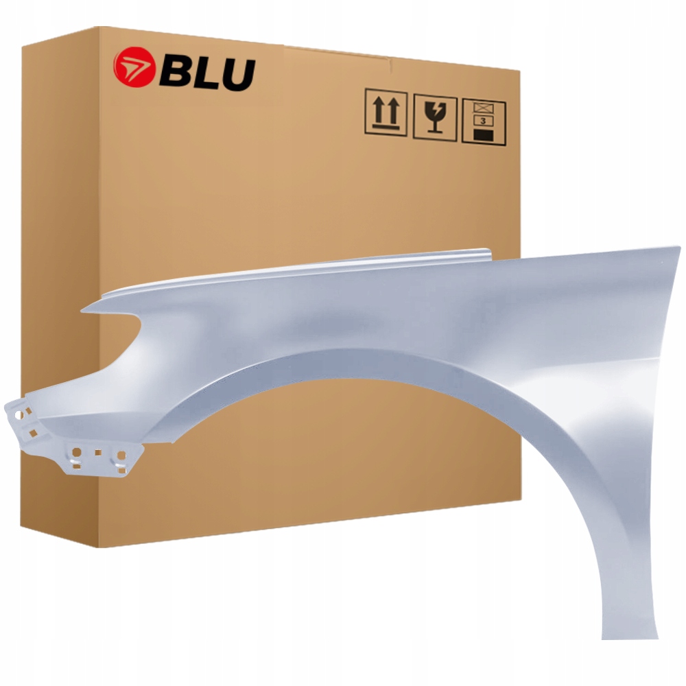 Blu Blatník Vw Passat CC lift LC7Z levý stříbrný 12-16 přední