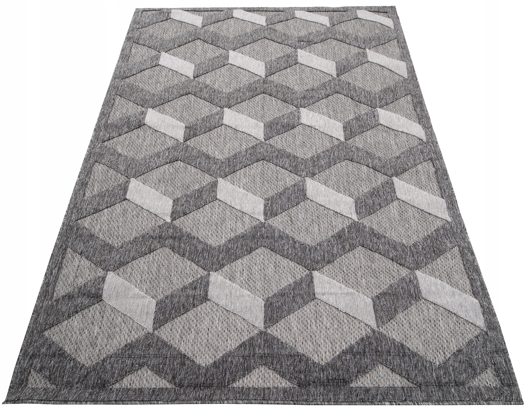 Šnúrkový koberec Cansas 120x170 Outdoor 3D w07