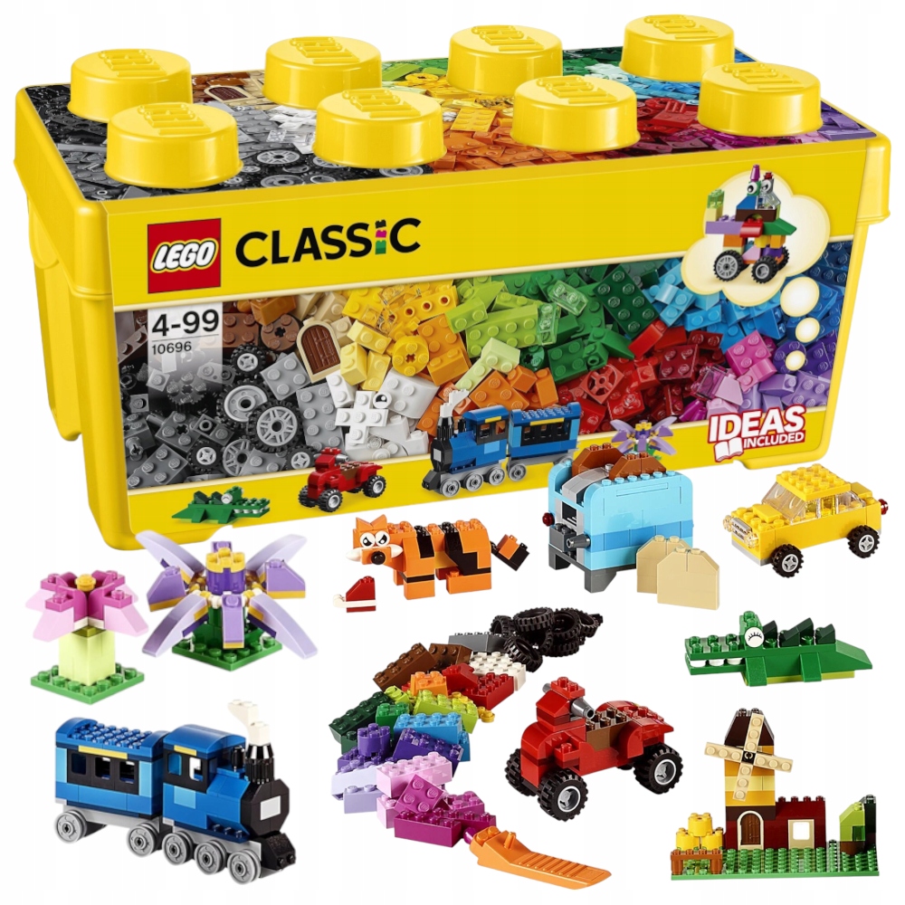 Lego Classic 1069652 Lego Classic Kreatywne Klocki Duży Zestaw 484 El.