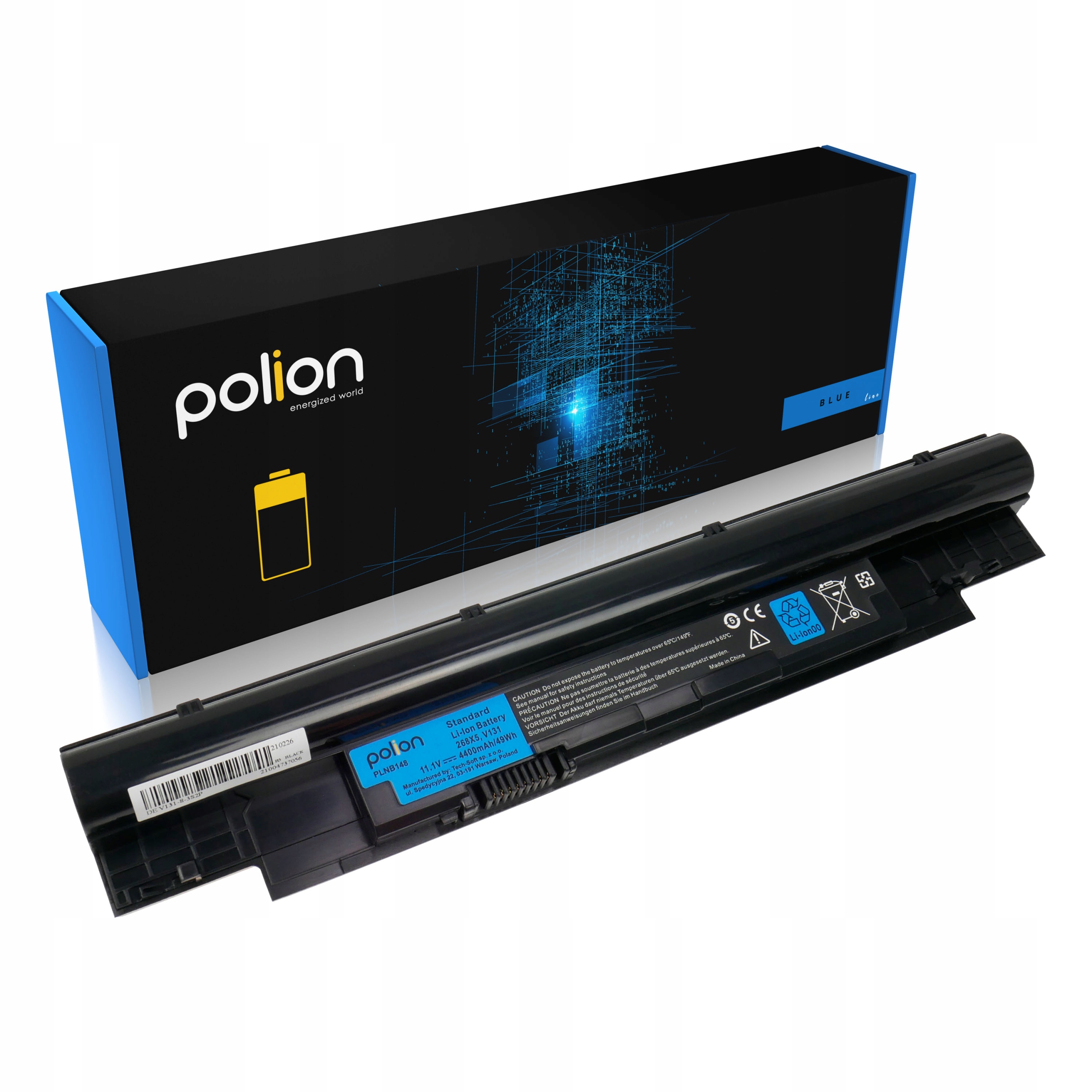 

Bateria 268X5 312-1257 312-1258 do laptopa Dell