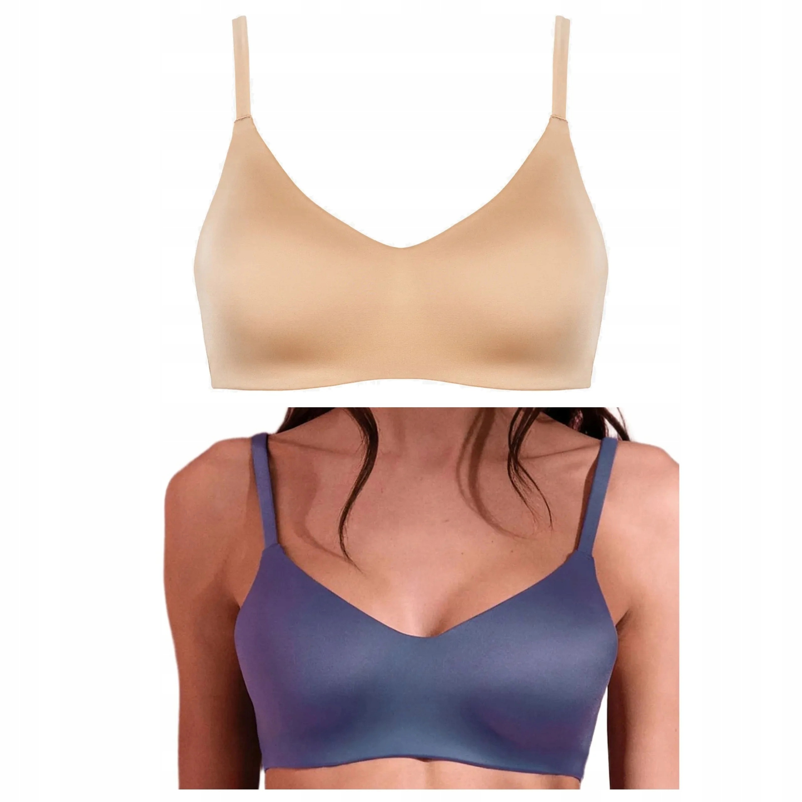2 ks Podprsenka Lormar Active Ultrashine hnědá džíny XL