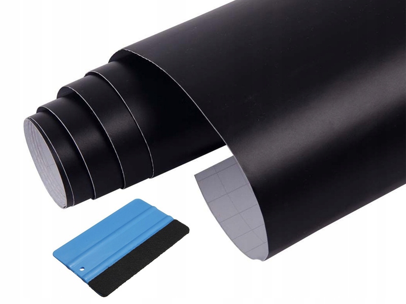 

Folia Okleina Czarna Czarny Mat Matowa 50x152cm