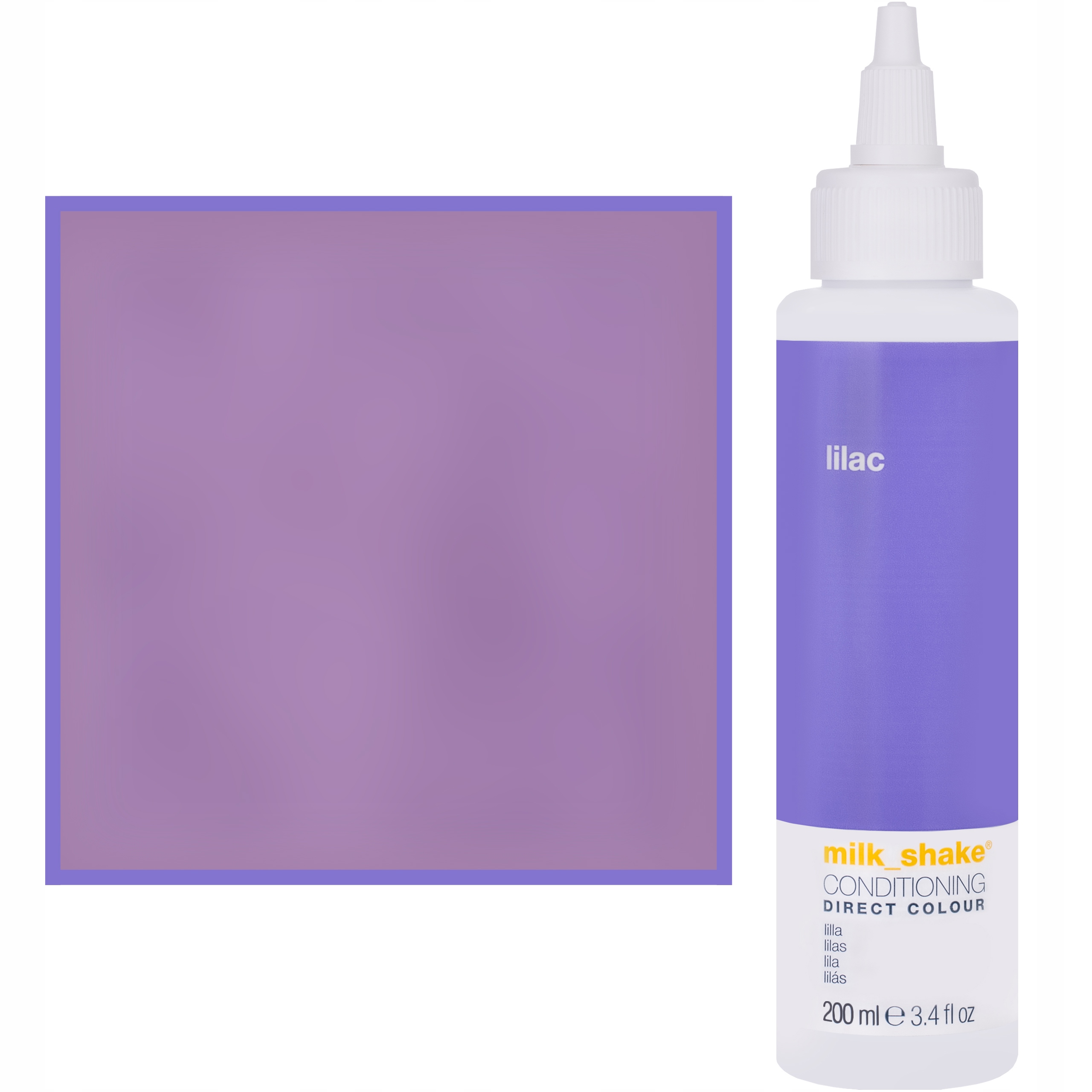 Milk Shake Toner Direct 200 Ml, odstín Lilla, semipermanentní barva