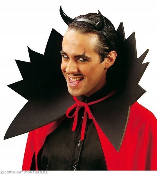 OPASKA ROGI DIABŁA MAŁE CZARNE UNISEX HALLOWEEN Typ rogi