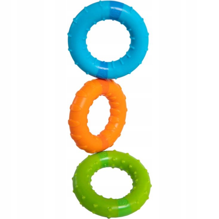 

Kółeczka magnetyczne grzechotka Silly Rings 12m+