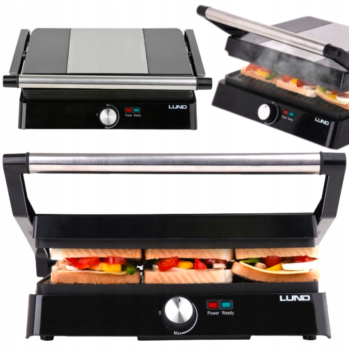 OPIEKACZ TOSTER GRILL DO MIĘS RYB KANAPEK 2200 W idealny do kuchni