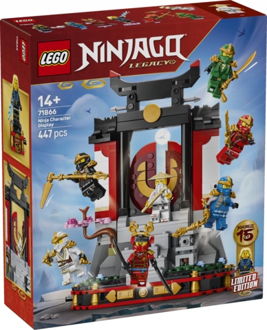 Lego Ninjago Ozdoba s postavami Ninja 15. výročí 71866
