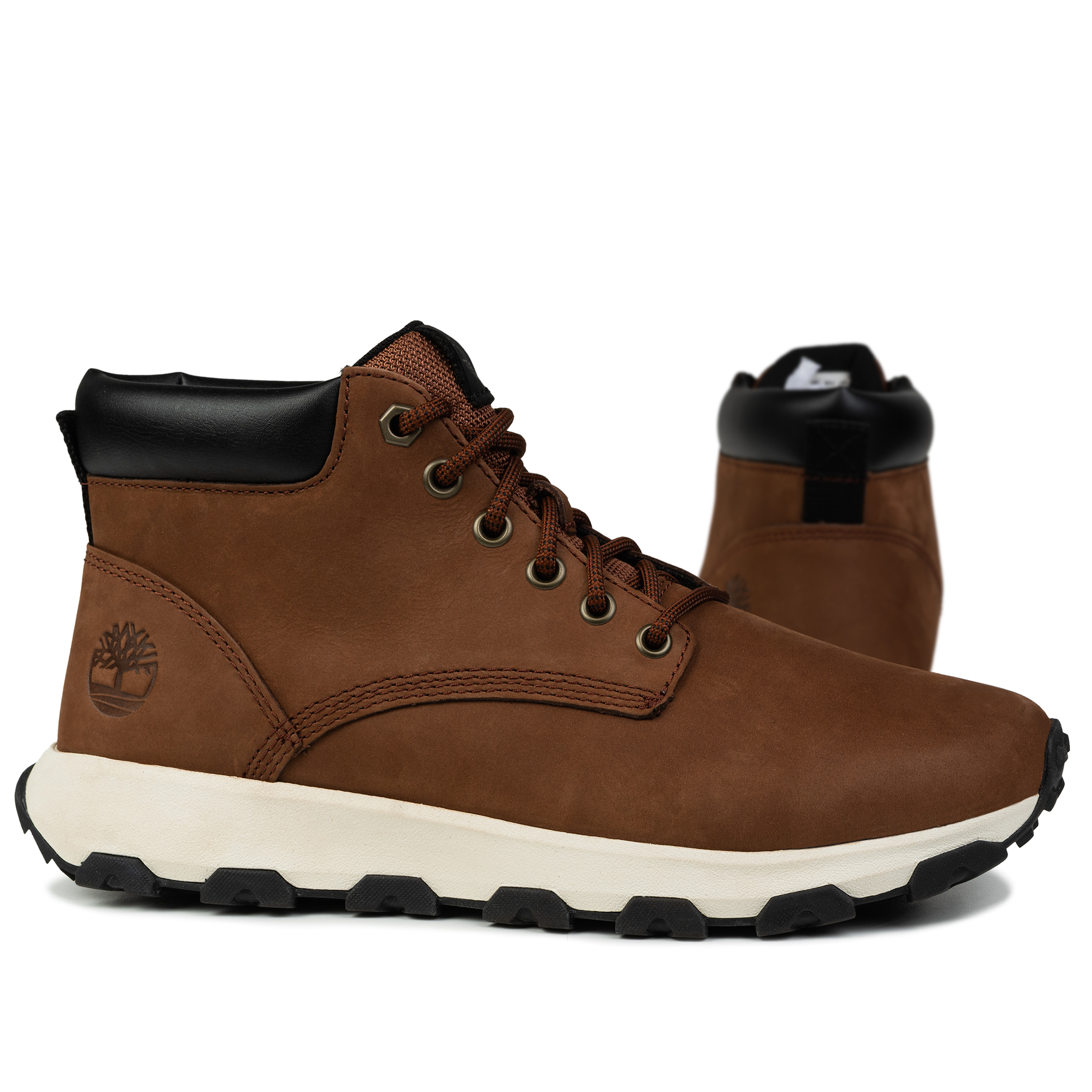 Pánské sportovní boty Timberland Winsor Park MID Lace 1A6599212 Kůže