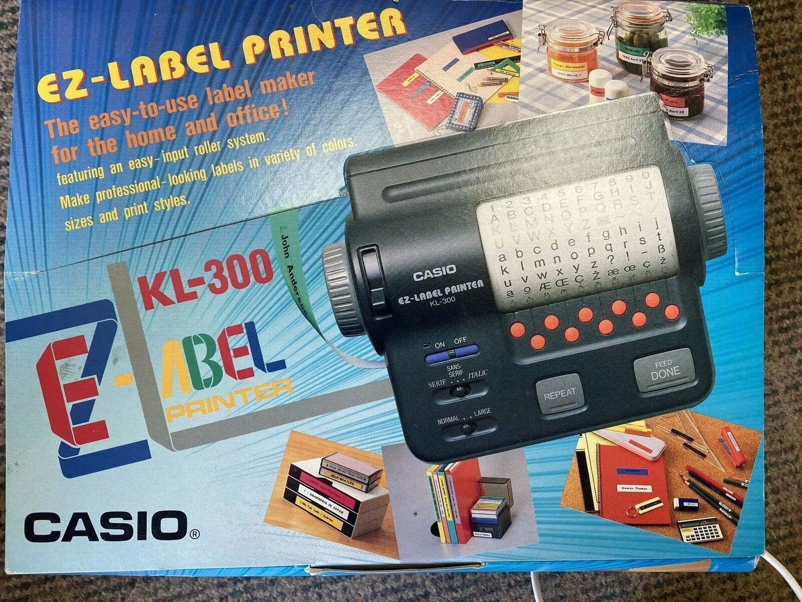 Casio KL-300 Drukarka Etykiet