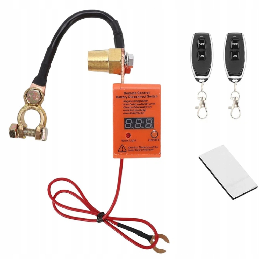 Sada automatického vypínače autobaterie 12 V s dálkovým ovládáním