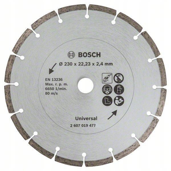 

Bosch Tarcza diamentowa 230x22,23 mm Uniwersal