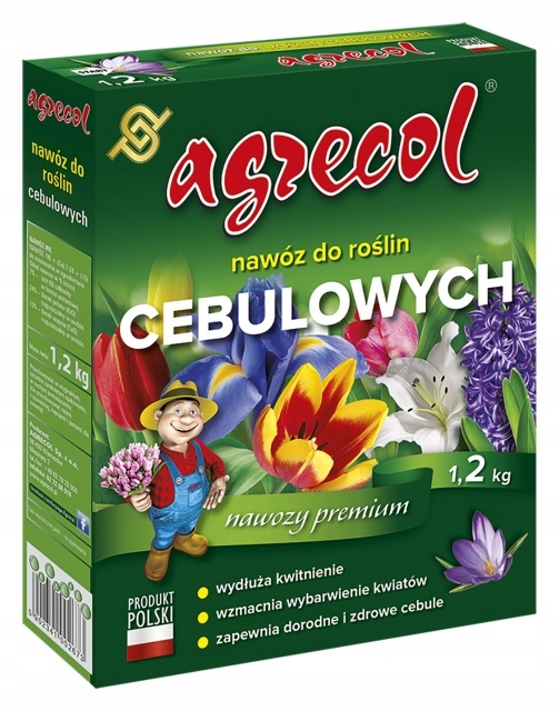 

Nawóz do roślin cebulowych i bylin 1,2 kg Agrecol
