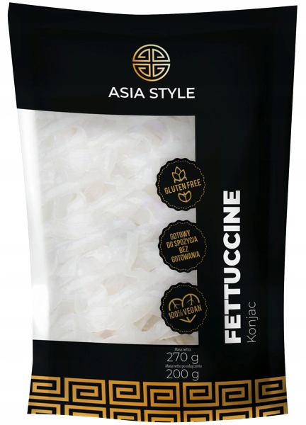 Těstoviny Konjac, fettuccine 270 g Asia Style