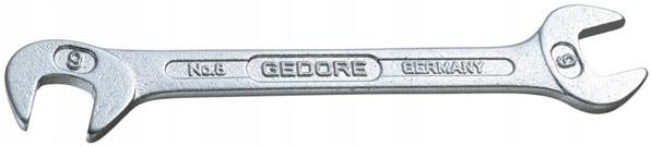 

Klucze płaskie dwustronne, małe 4 mm 6093900