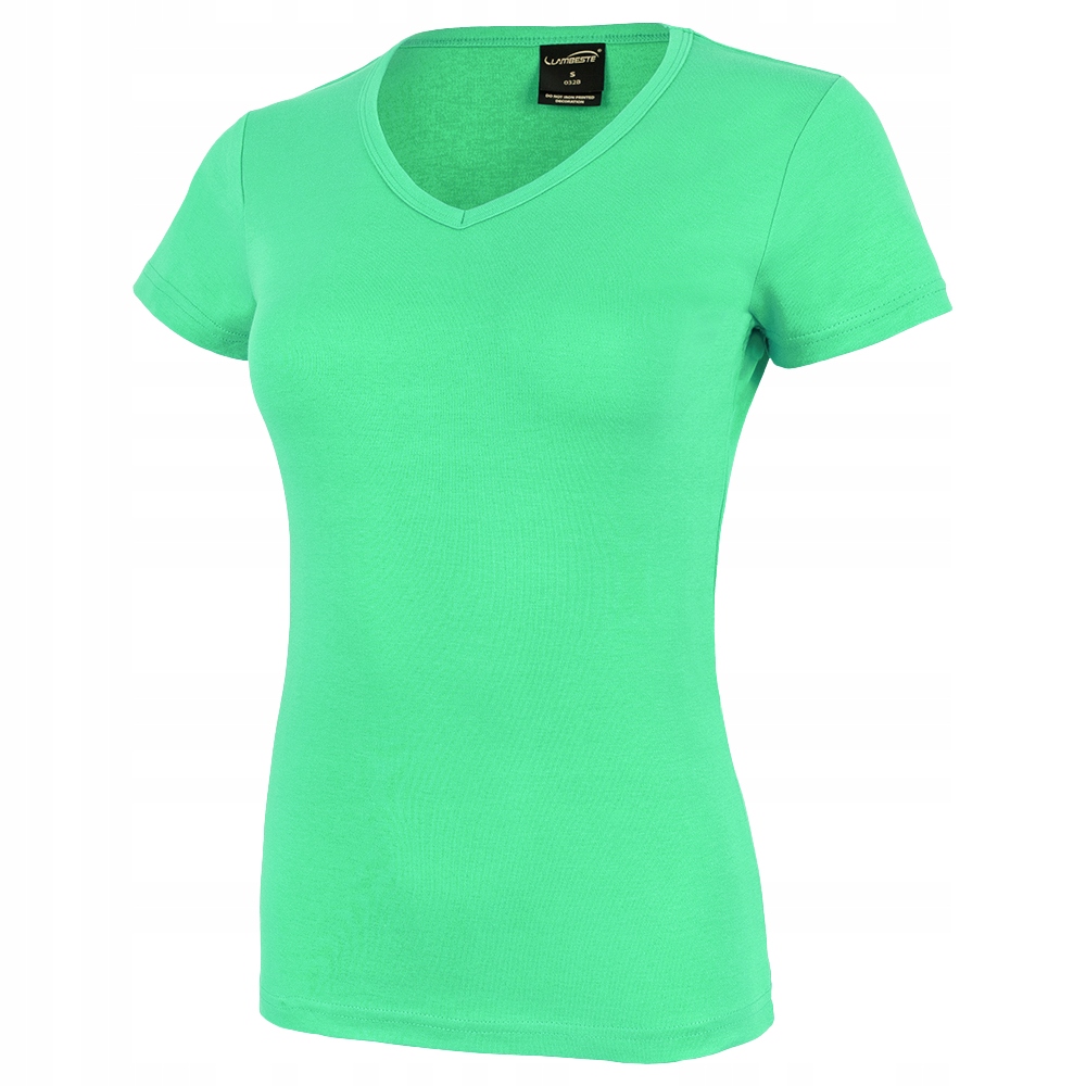 KOSZULKA DAMSKA BLUZKA DEKOLT T-SHIRT KRÓTKI RĘKAW BAWEŁNA SPORTOWA XL Rozmiar XL