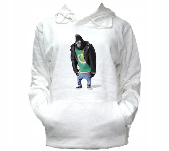

M Bluza Kaptur Męska Sing Johnny Goryl Rosita