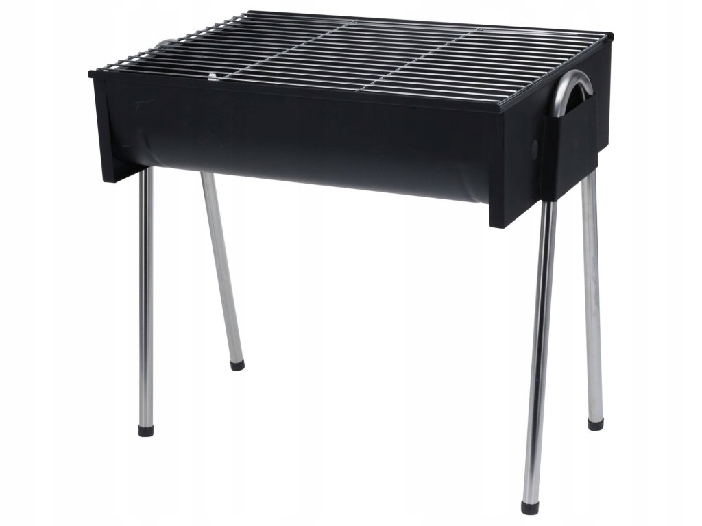 Obdélníkový gril na vysokých nohou, 48 cm