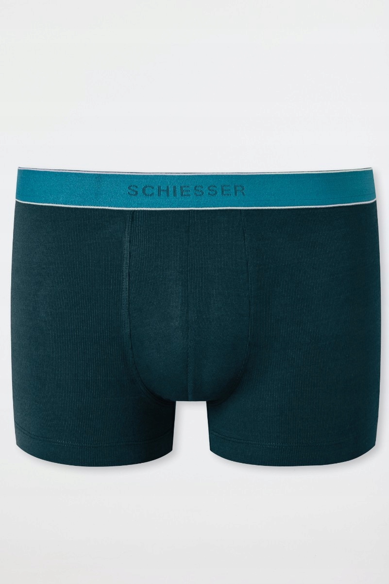Slipy Boxerky 181121 Tyrkysové Schiesser S