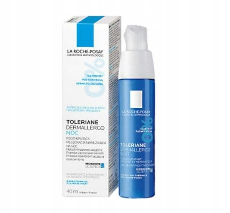 La Roche Toleriane Dermallergo Night Krem na noc 40ml