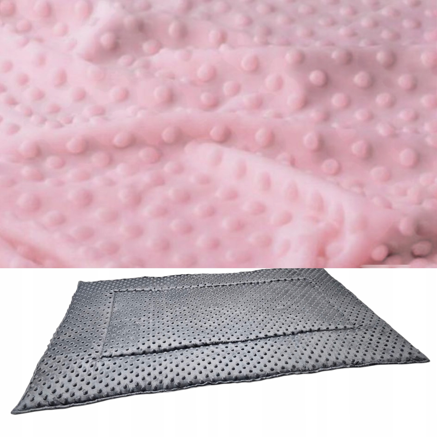 Levně Podložka do klece pro prasátka a králíka 80x50 voděodolná, světle růžová