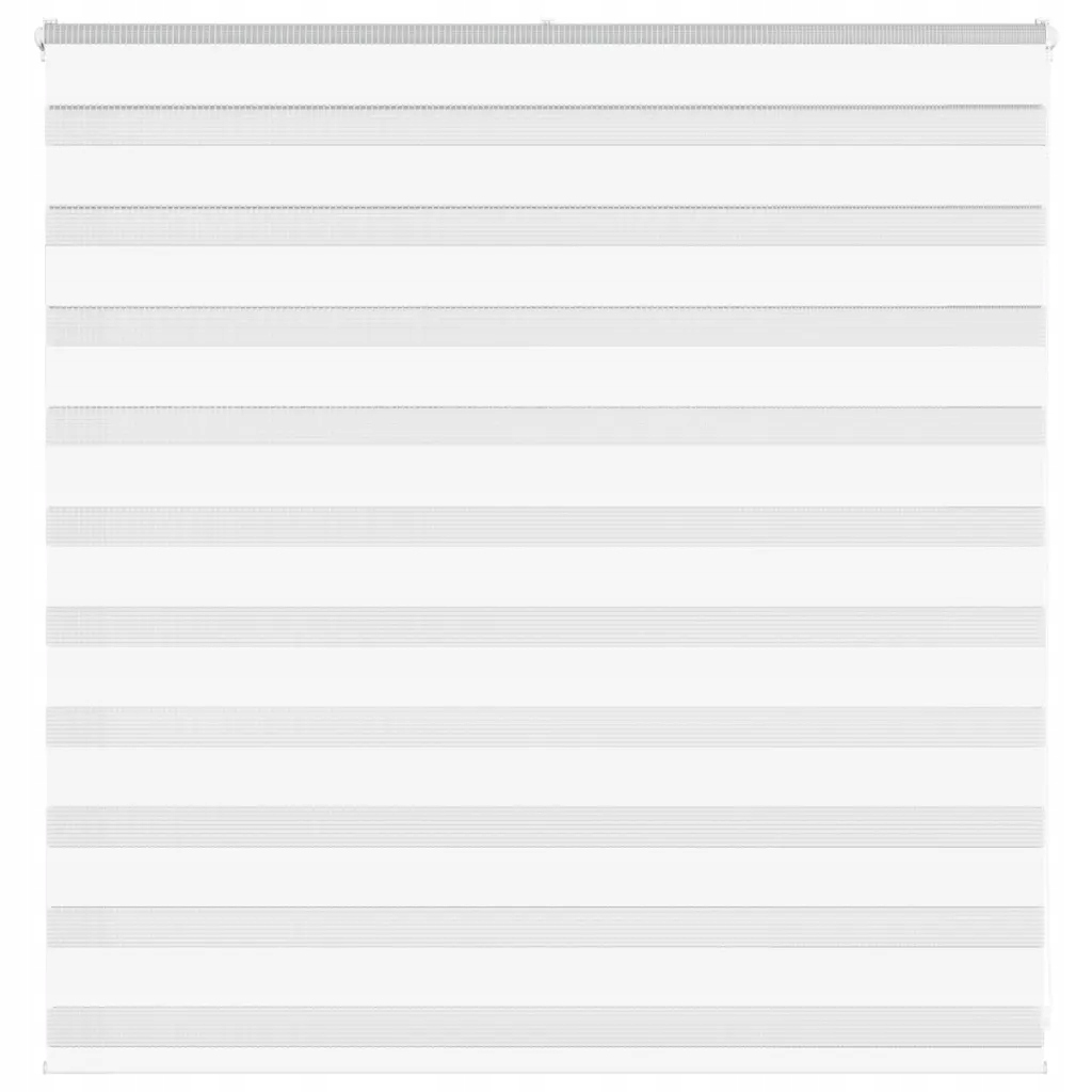 vidaXL Zebra roleta bílá 140x100 cm šířka látky 135,9 cm polyester